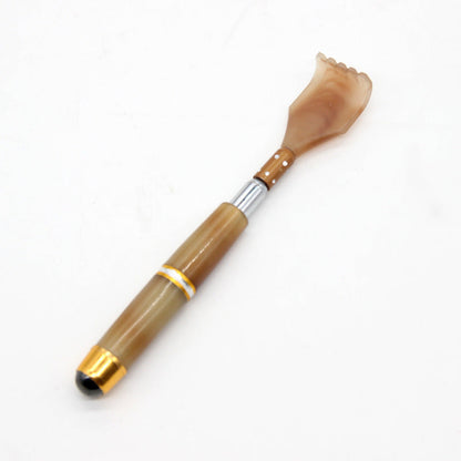 🖐️ 50% OFF NOW! Retractable Stainless Steel Back Scratcher, Portable Back Scraper with Soft Claw, Telescopic Itch Relief Tool for Home Travel