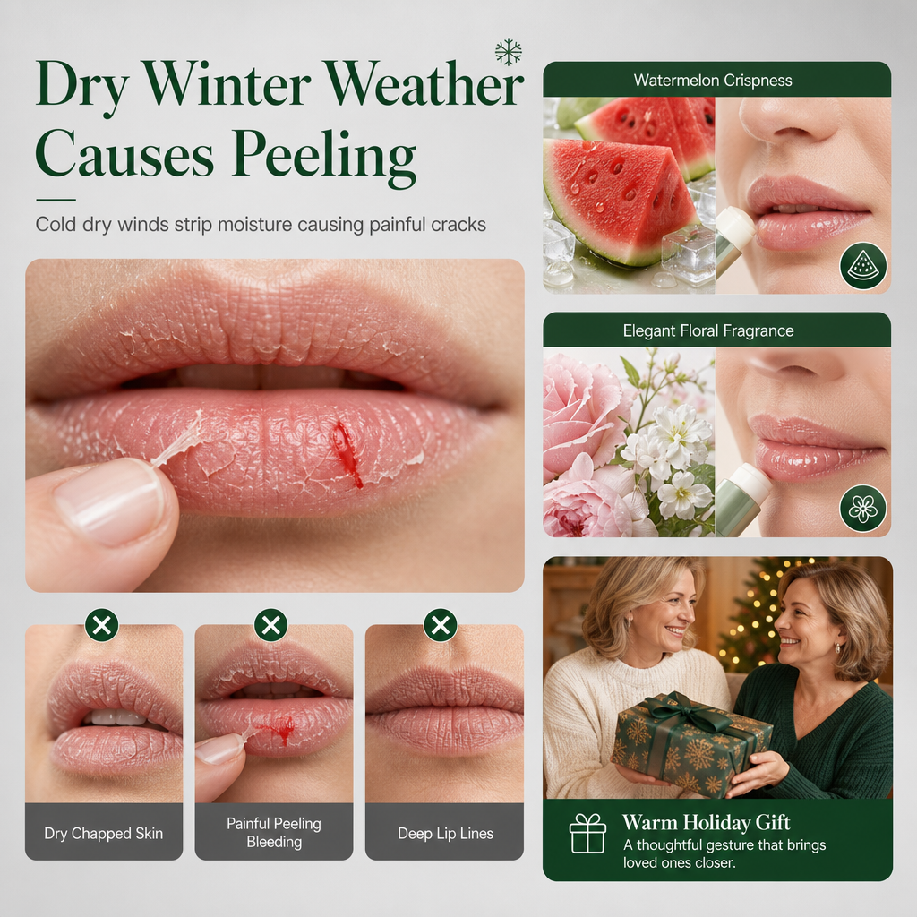 🎄Christmas Moisturizing Lip Balm Set
