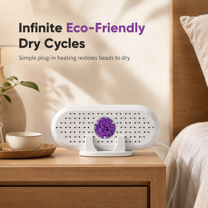 🥳2026 HOT SALE🥳💞50K+ SOLD! 🧺💧 50% OFF! Mini Reusable Dehumidifier – 360° air intake, visual indicator, USB rechargeable. Keeps wardrobes & bathrooms dry, no more musty smells! ✨✅