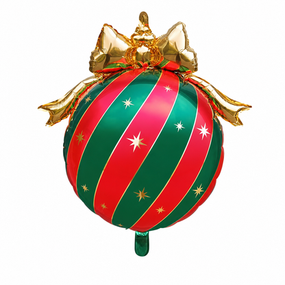 Christmas Bow Balloon Decoration