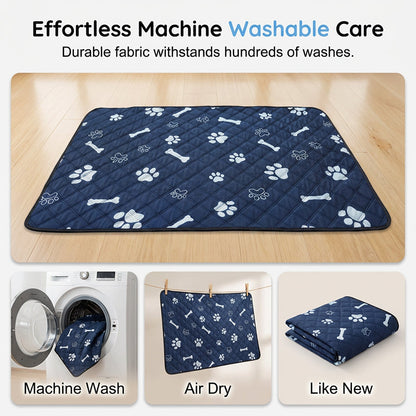 4-Layer Washable & Reusable Pet Pee Pad