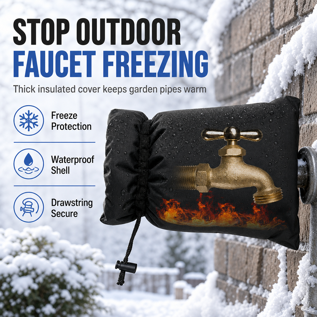 Insulated Outdoor Faucet Cover – product image