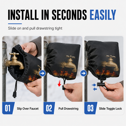 Insulated Outdoor Faucet Cover – product image