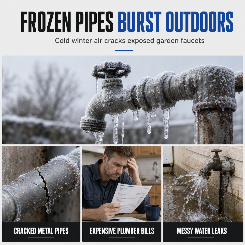 Insulated Outdoor Faucet Cover – product image