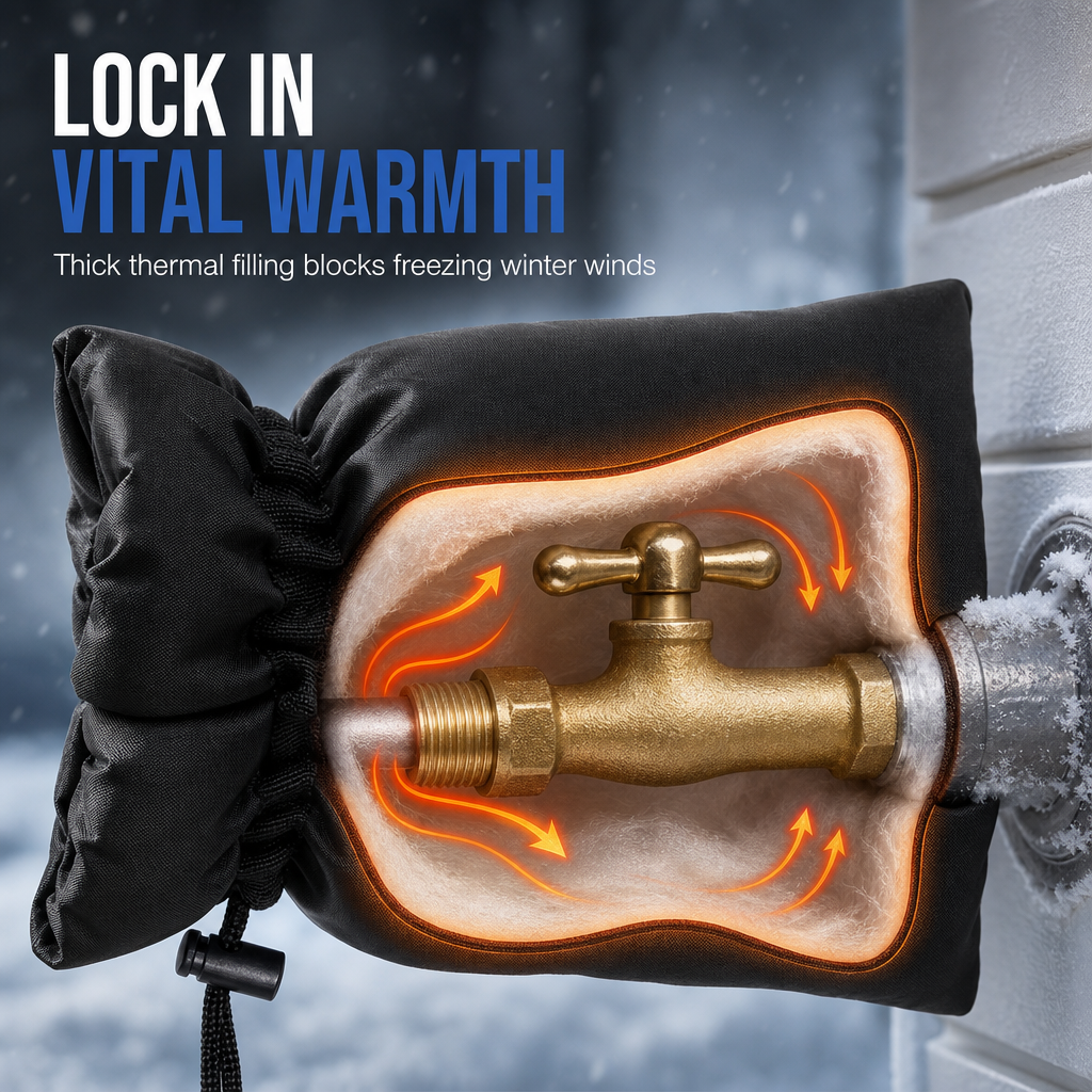 Insulated Outdoor Faucet Cover – product image