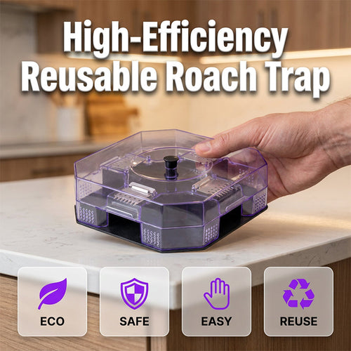 ⏳Time-Limited Special⏰Reusable Effective Roach Trap