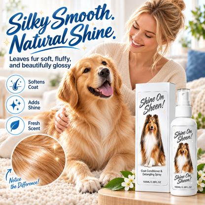 🥳2026 HOT SALE🥳💞50K+ SOLD! 🐾✨ 50% OFF! Pet Detangling Spray – loosens stubborn knots, softens & shines coat. Wet/dry use, calming lavender scent. Stress-free grooming! 🛡️💚