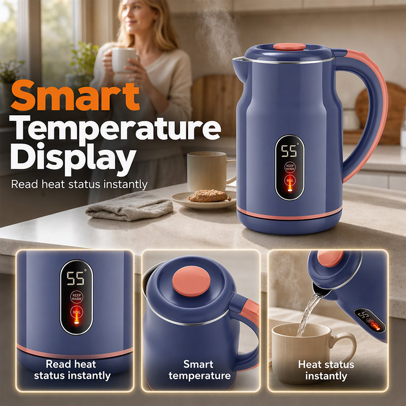 🫖 Electric Kettle with Temperature Display