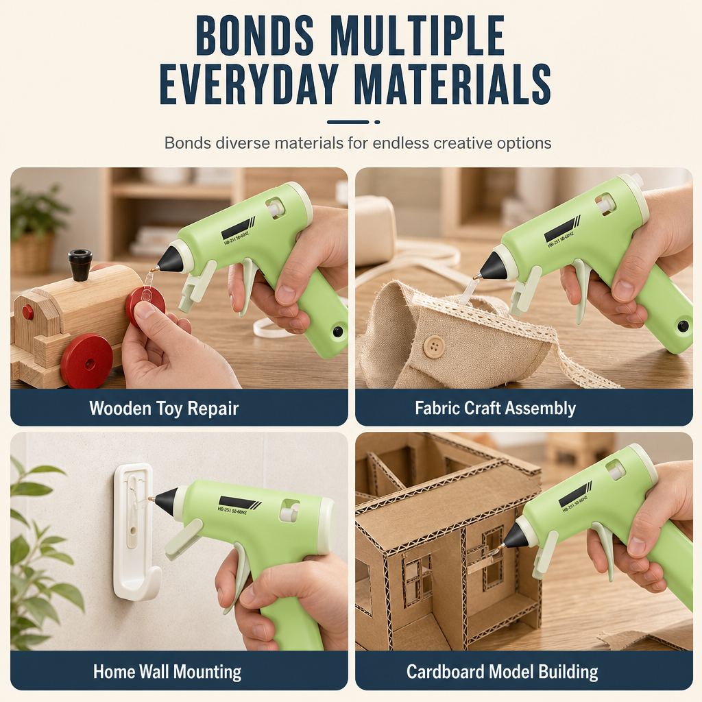 Rechargeable Mini Hot Glue Tool for Crafts – product image