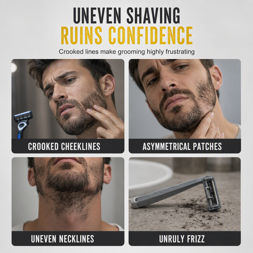 ⏳Time-Limited Special⏰Easy-to-Use Beard Shaping Template🧔🪒