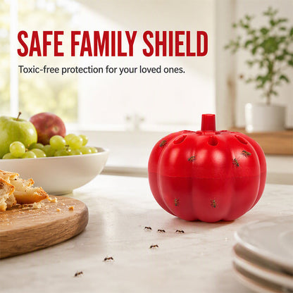 ⏳Limited-time 50% off⏰Pumpkin Shaped Indoor Fruit Fly Trap (2Pcs/Pack)🍅🪰