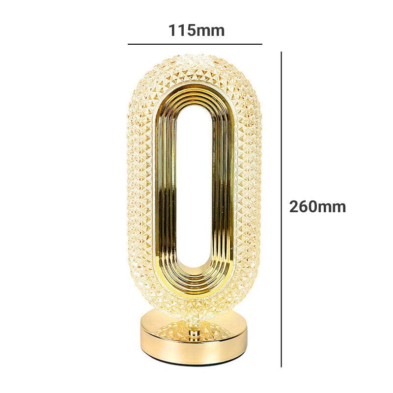 Stylish Rechargeable Touch Bedside Nightlight Set