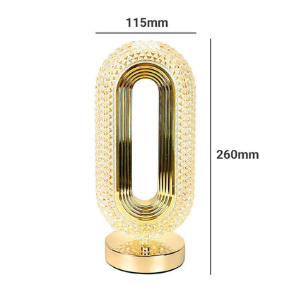 Stylish Rechargeable Touch Bedside Nightlight Set