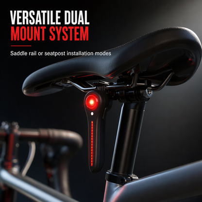 ⏳🔥LIMITED-TIME 50% OFF! ⏰⚡ Rechargeable Bicycle Brake Taillight – Smart Brake Alert, Weatherproof, Easy Install 🚴✨