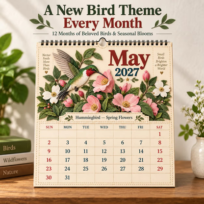 2027 Birds of America Wall Calendar