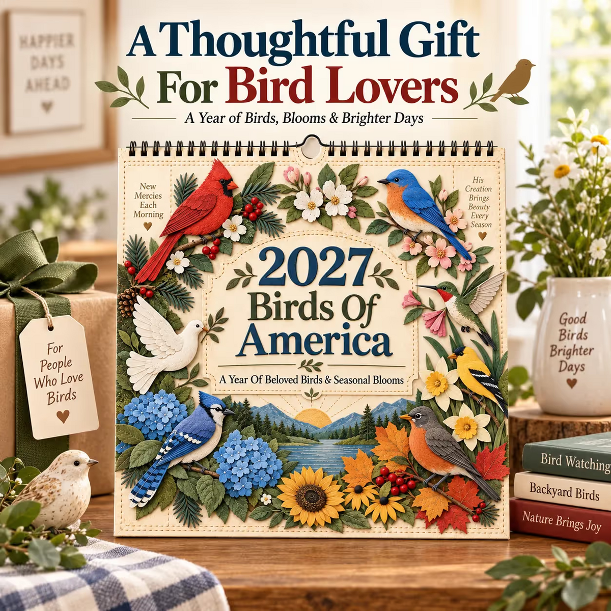 2027 Birds of America Wall Calendar