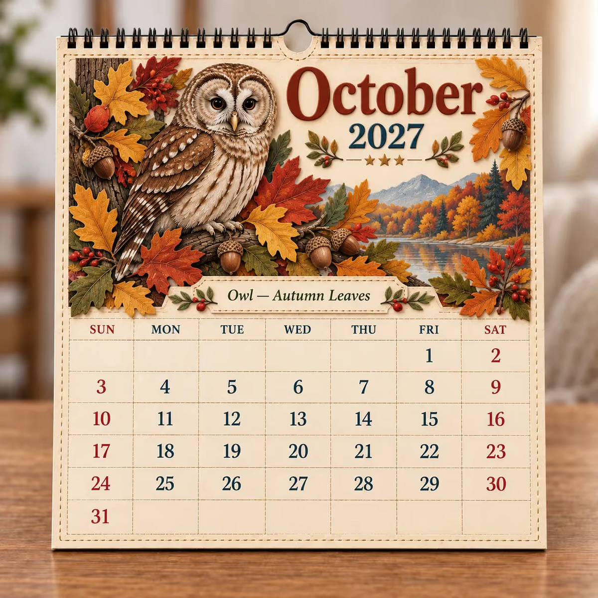2027 Birds of America Wall Calendar