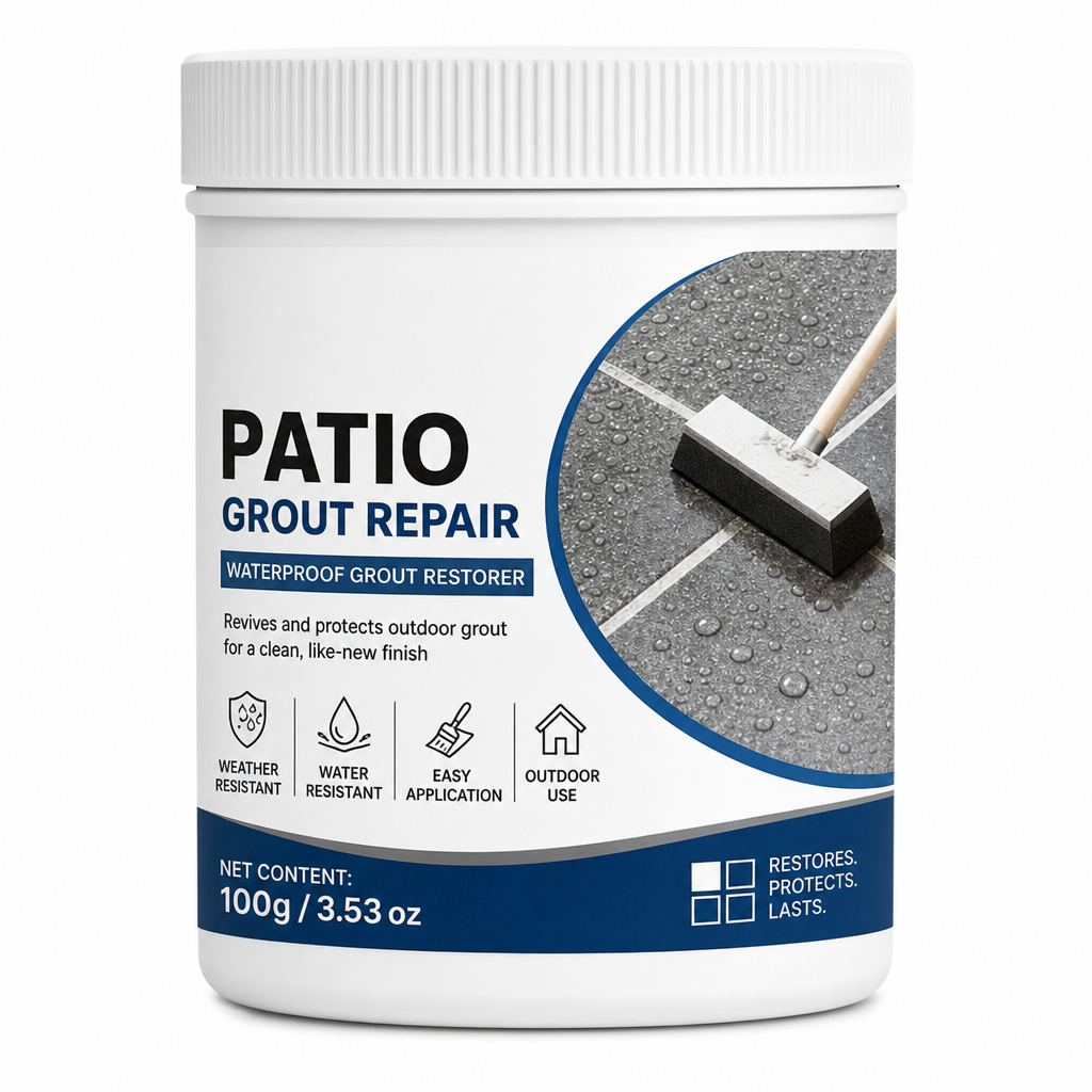 🥳2026 HOT SALE🥳💞50K+ SOLD! 🧱☔ 50% OFF! Water-Based Tile Grout – weather-resistant, quick-drying, fills patio & walkway joints. Stops weeds & cracks, keeps outdoor tiles sealed! 🛡️✅
