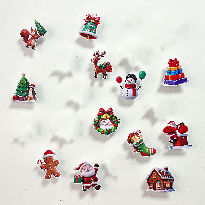 🎄 Light-Up Christmas Wall Decals