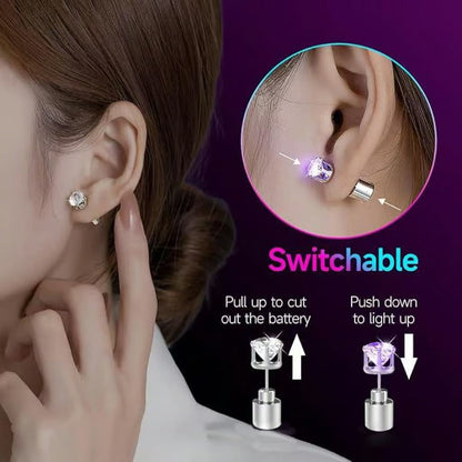 Light Up LED Stud Earrings