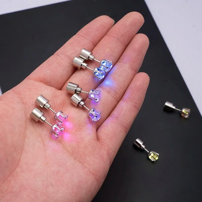 Light Up LED Stud Earrings