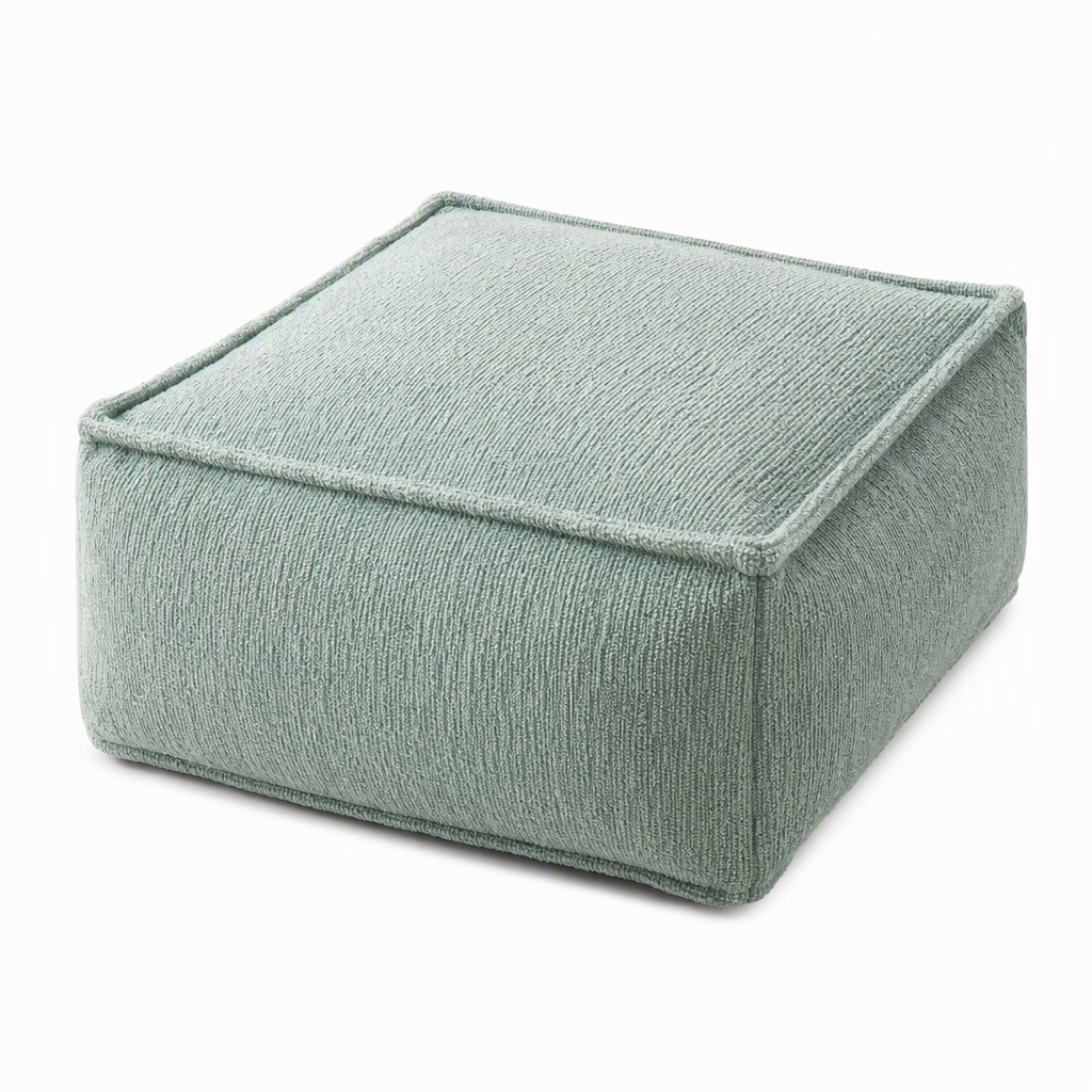 ⏳Limited-time 50% off💥Boho Storage Ottoman Pouf Cover – fill with clothes & blankets🏠✅
