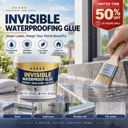 Transparent Waterproof Repair Sealant with Brush – product image
