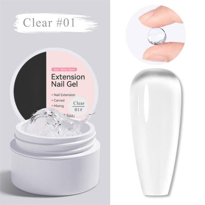 🏆Flash Sale Buy 1 Get 1 Free!!⚡50K+ SOLD! Almost Gone-💥💅 Solid Nail Extension Builder Gel — Non-Flowing, Easy to Use 🥳