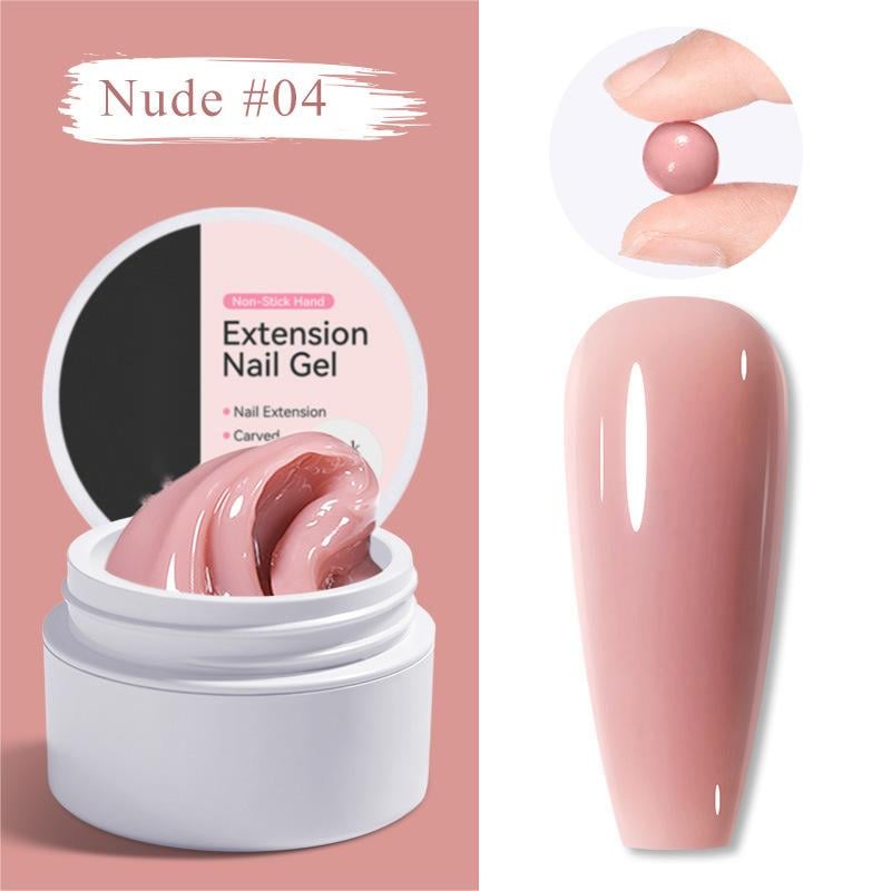 🏆Flash Sale Buy 1 Get 1 Free!!⚡50K+ SOLD! Almost Gone-💥💅 Solid Nail Extension Builder Gel — Non-Flowing, Easy to Use 🥳