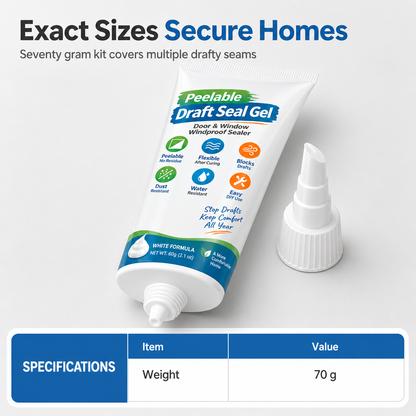🏠 Peelable Window Gap Sealant | 60g
