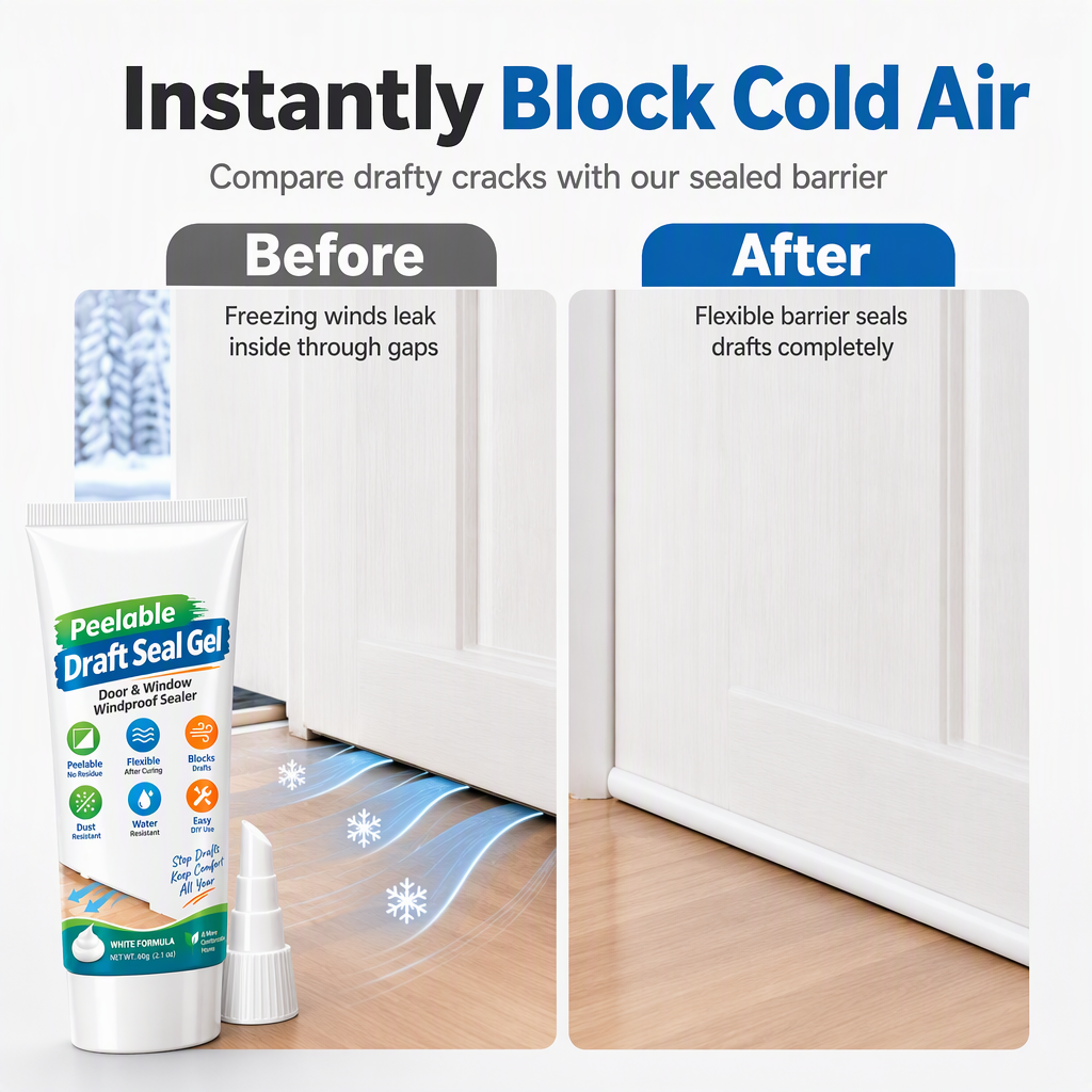 🏠 Peelable Window Gap Sealant | 60g