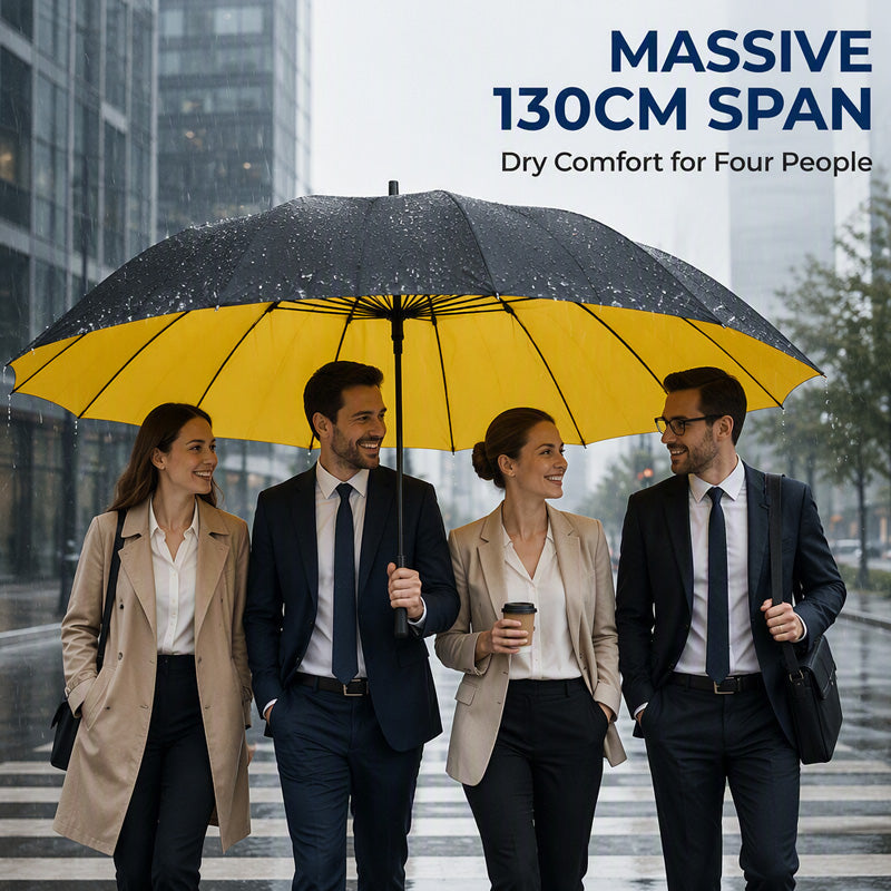 ⏳Time-Limited Special ⏰💨 Extra Large Windproof Folding Umbrella – Big Canopy, Reinforced, UV Protect ✨