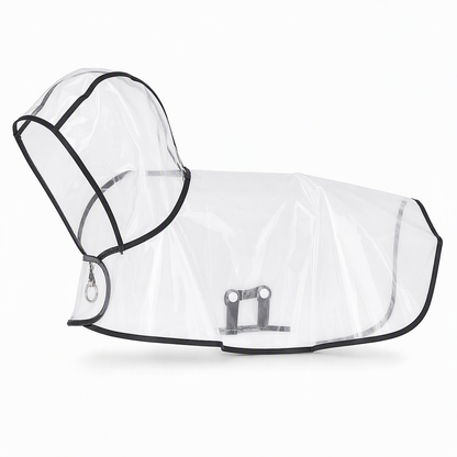 🌧️ LIMITED-TIME 50% OFF! 🐾 Transparent Waterproof Dog Raincoat – Clear Hood, Adjustable Fit, Multi-size 🐶