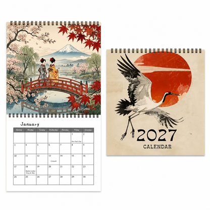 Hanging Wall Calendar for Home and Office