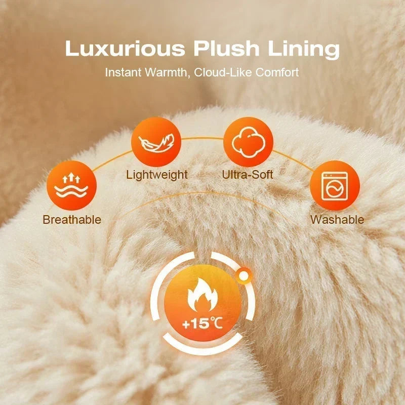 Women's Winter One-Piece Knitted Beanie Scarf Mask