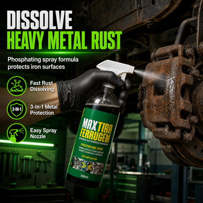 🔧 LIMITED-TIME 50% OFF! 💨 3 in 1 Rust Remover & Phosphating Agent – Degrease, Remove Rust, Anti-Rust ✨