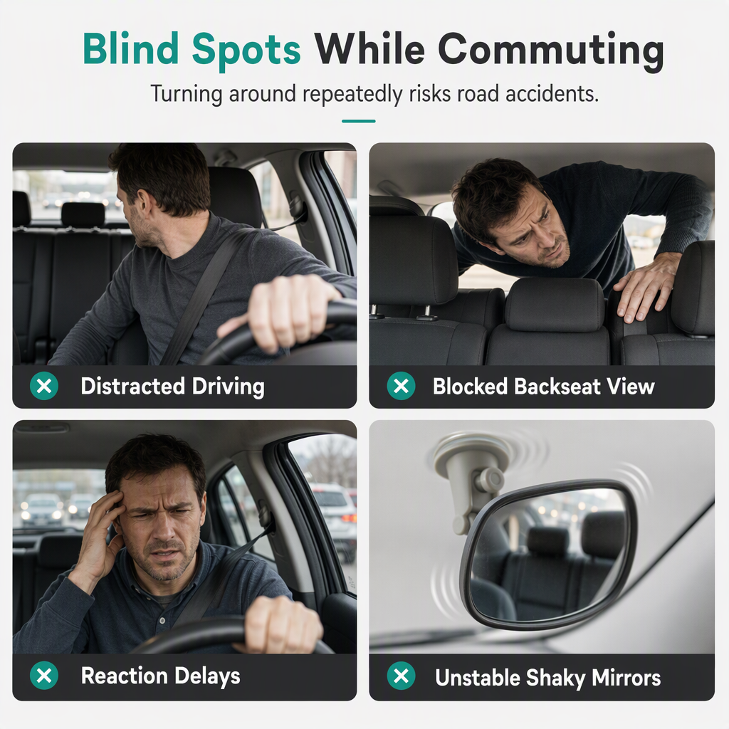 👀 Adjustable Convex Auxiliary Mirror