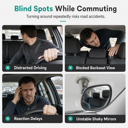👀 Adjustable Convex Auxiliary Mirror