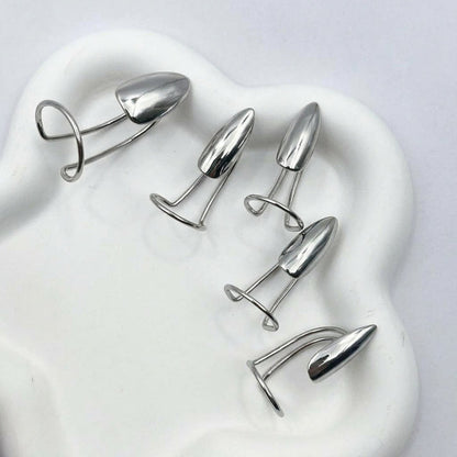 Metal Fingertip Nail Ring Fashion Jewelry Accessory