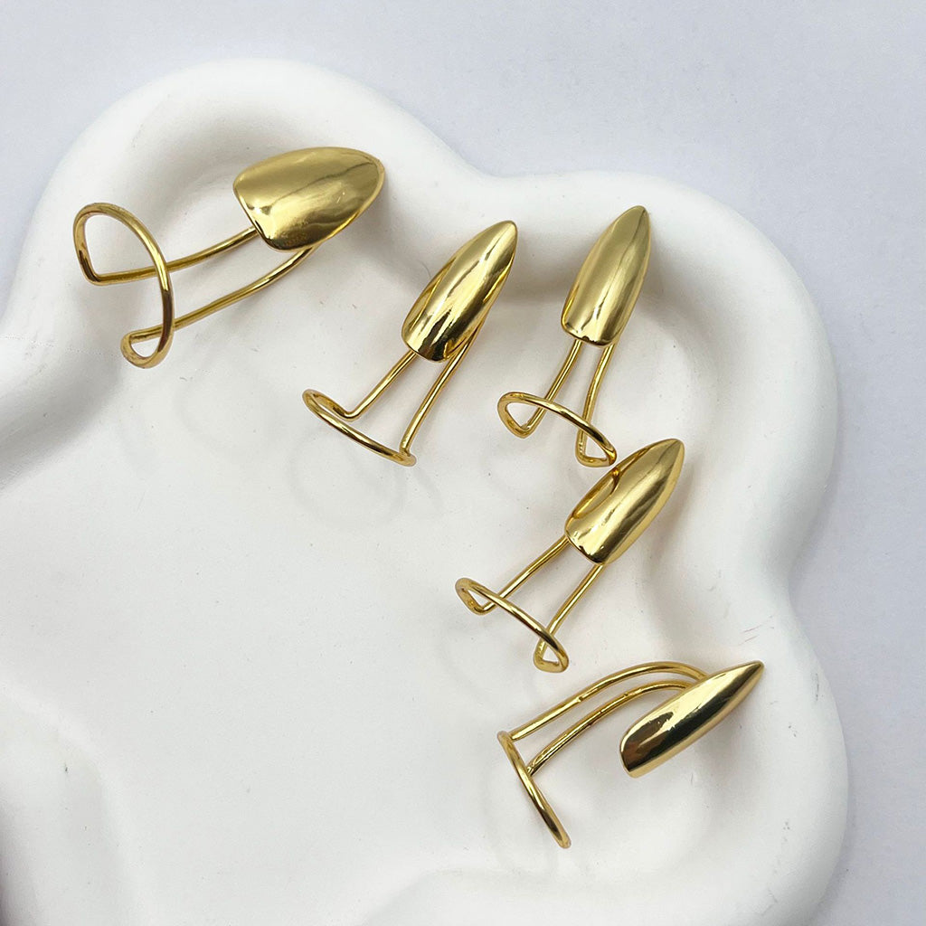 Metal Fingertip Nail Ring Fashion Jewelry Accessory