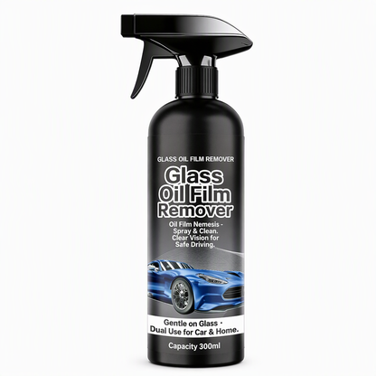 👀 Car Glass Oil Film Remover Spray – Powerful, Fast-Acting, Anti-Glare ✨