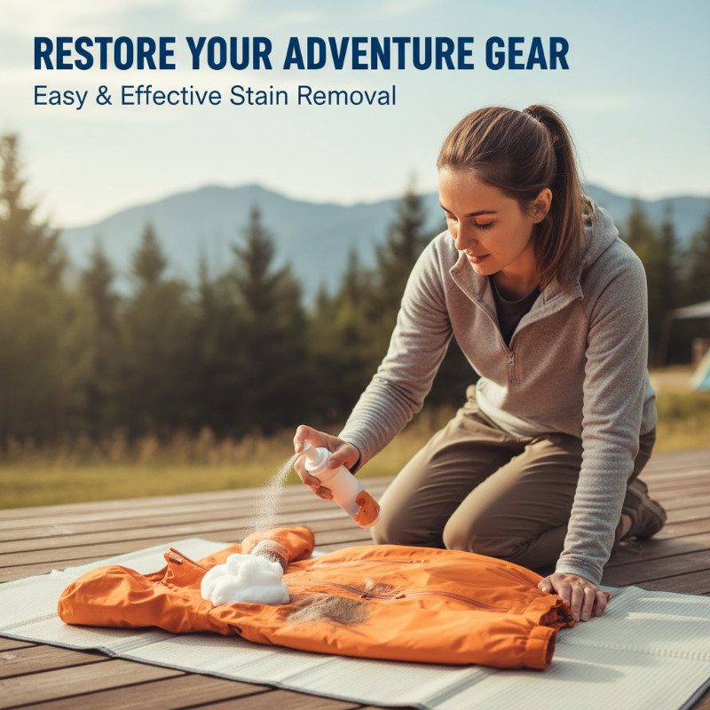 Stain Cleaning Spray for Jackets