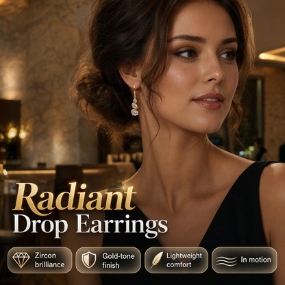 ⏳🔥LIMITED-TIME 50% OFF! ⏰Radiant Drop Earrings💎