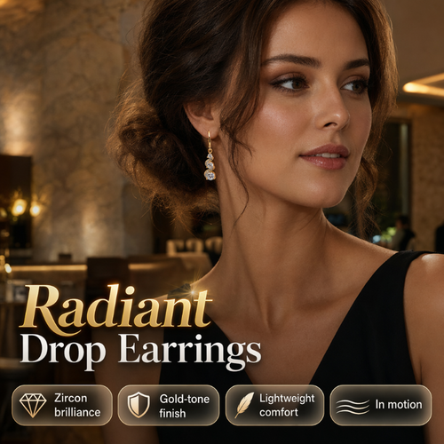 ⏳🔥LIMITED-TIME 50% OFF! ⏰Radiant Drop Earrings💎