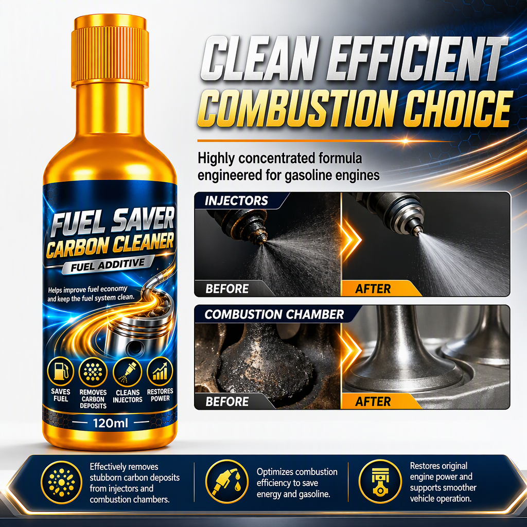⛽ Car System Cleaner Additive – Deep Injector Cleanse, Carbon Deposit Removal & Restore Lost MPG 🔧