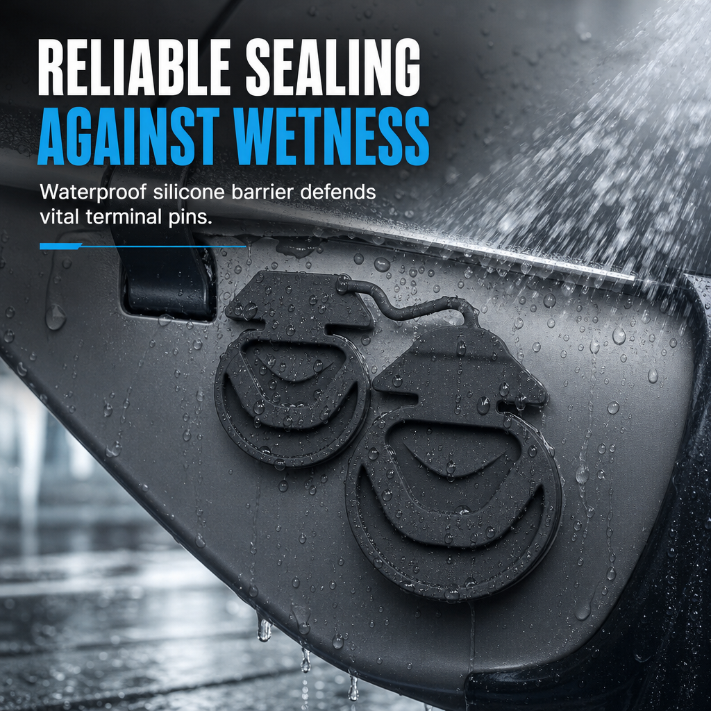 🚗 Integrated Waterproof and Dustproof Silicone Protective Cover for Charging Port