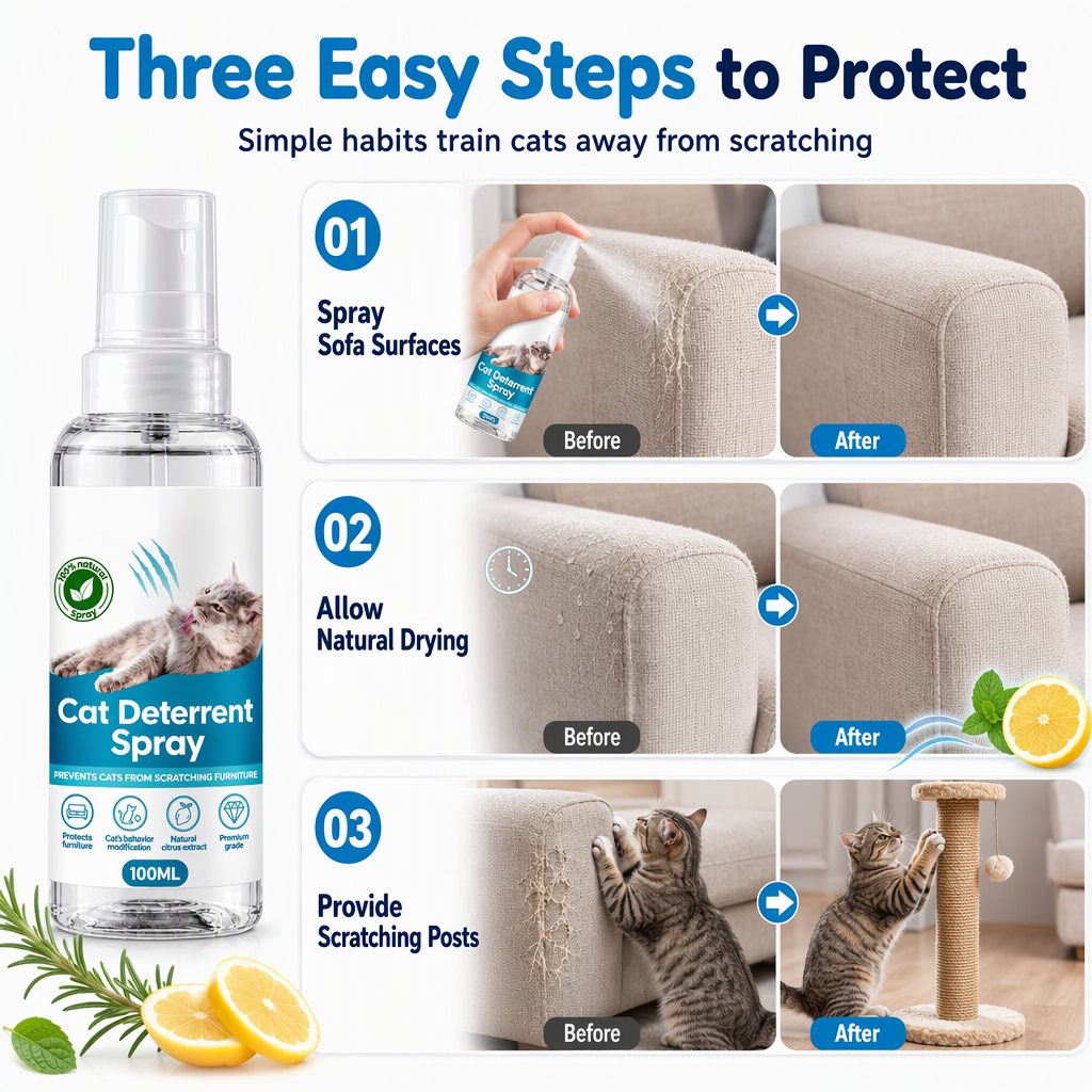 Cat Scratch Deterrent Spray