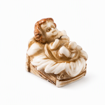 Miniature Resin Nativity Scene Figures for Dollhouse DIY Accessories and Desktop Micro Landscape Decoration
