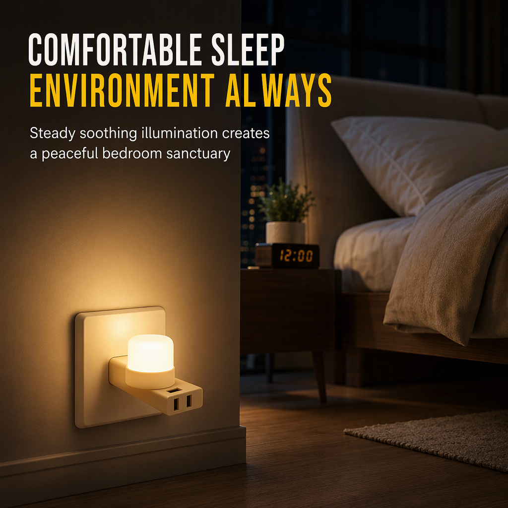 🎁 Limited-Time May Day Sale (49% OFF) 💝 Mini Portable USB LED Night Light