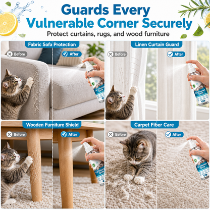Cat Scratch Deterrent Spray 🐾Bigger bottle, better value!✨